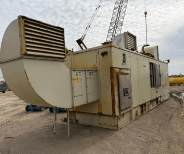 Turbine generator package